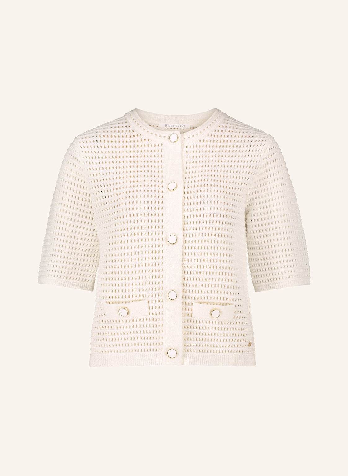 Betty&Co Kardigan weiss