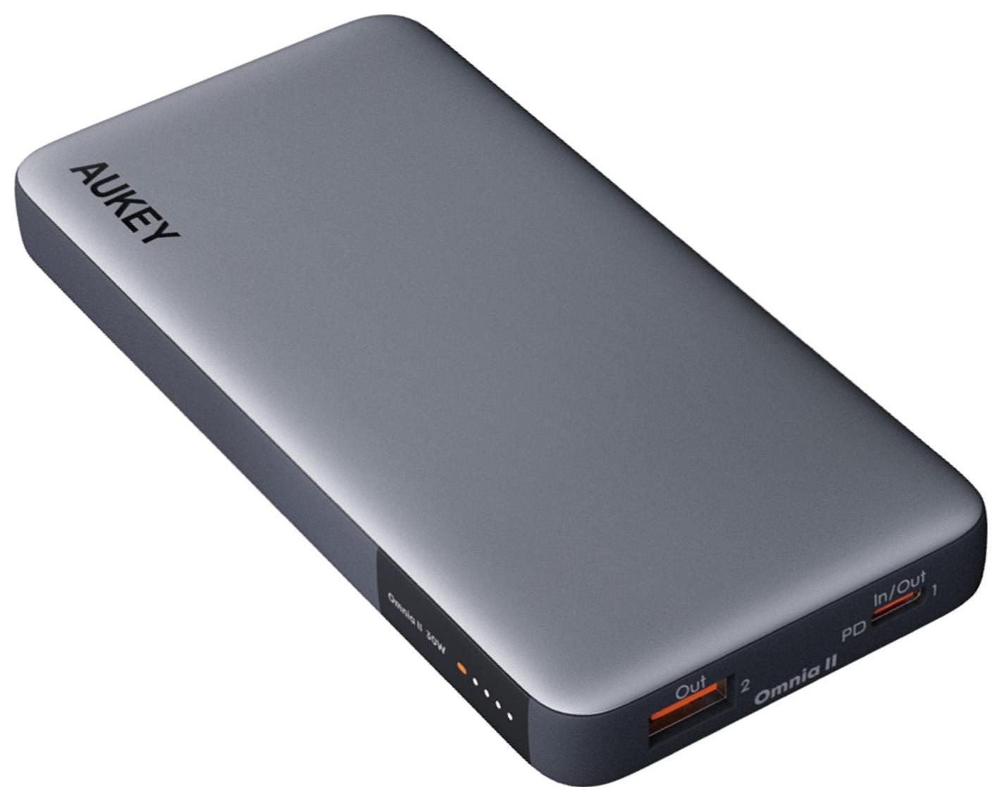 Aukey 10 000 mAh USB-C PD 30W USB-A 22