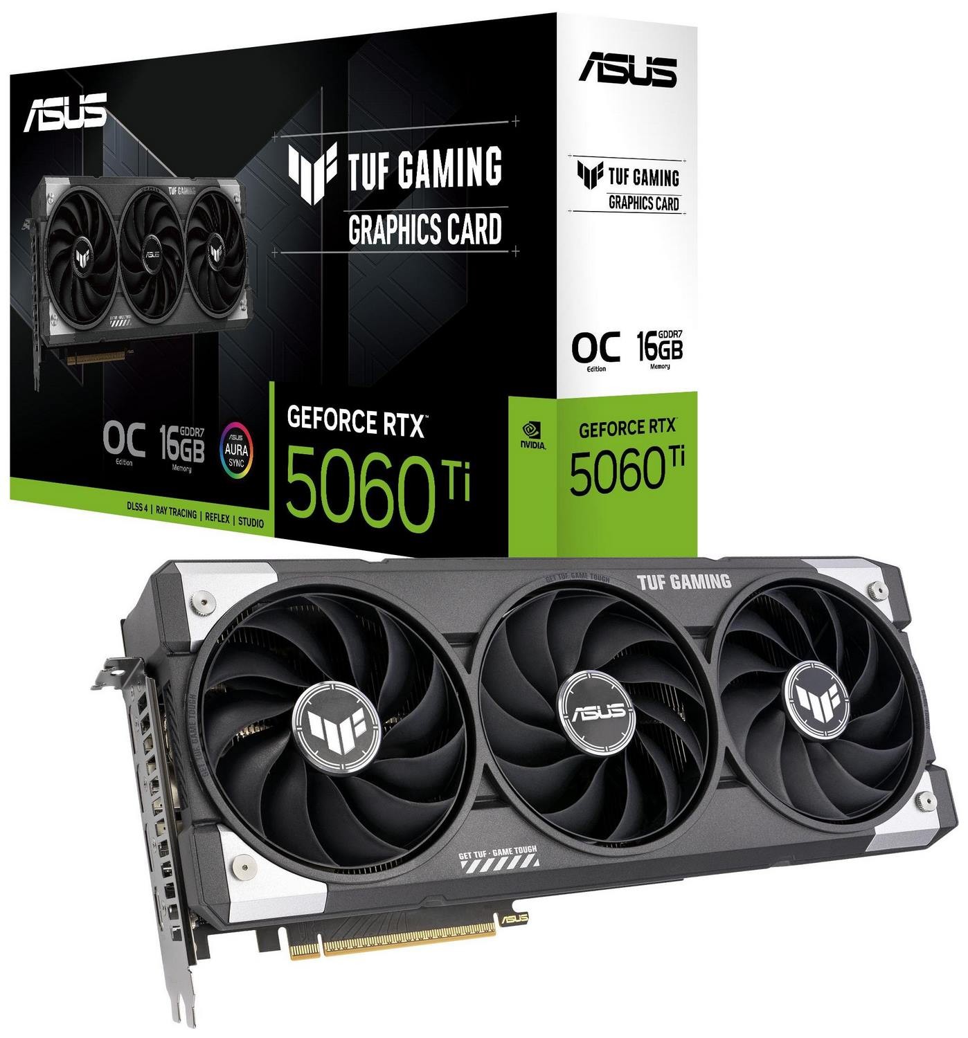 ASUS GeForce RTX 5060 Ti TUF Gaming OC 16GB DLSS 4 TUF-RTX5060TI-O16G-GAMING