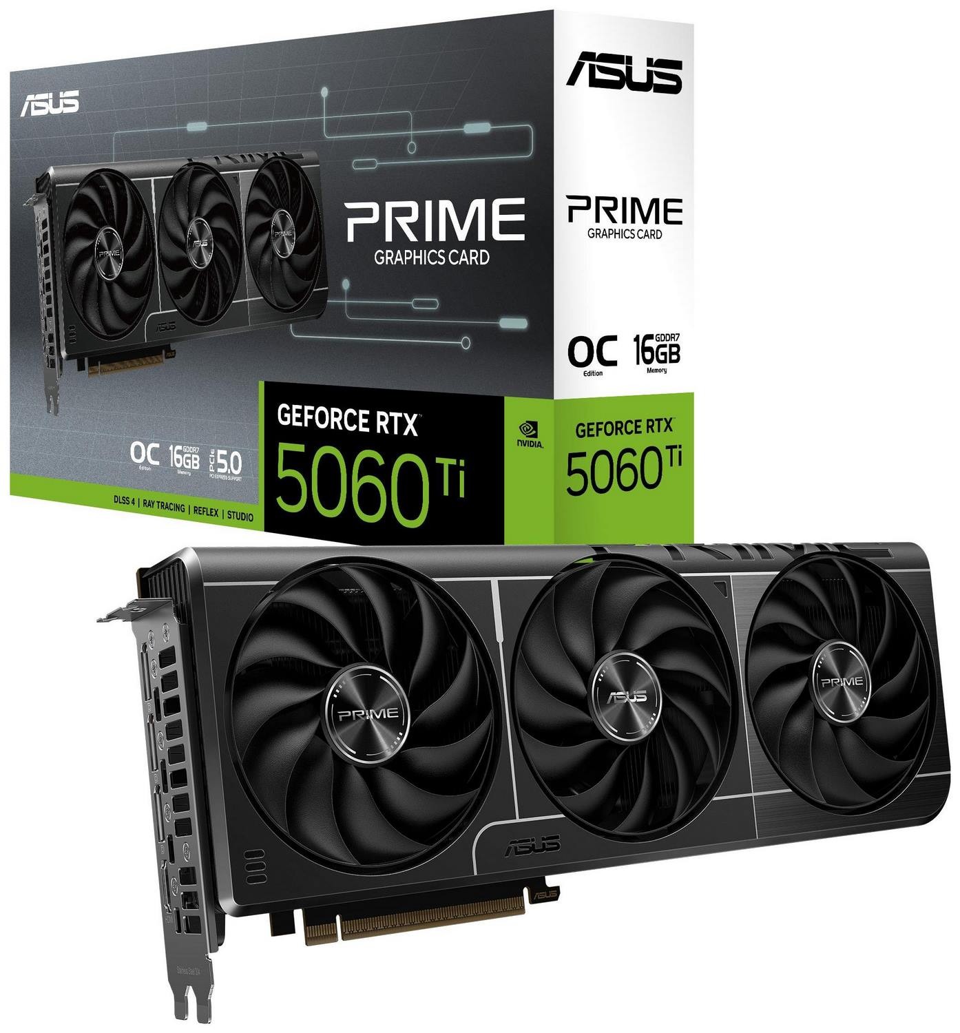 ASUS GeForce RTX 5060 Ti PRIME OC 16GB DLSS 4 PRIME-RTX5060TI-O16G