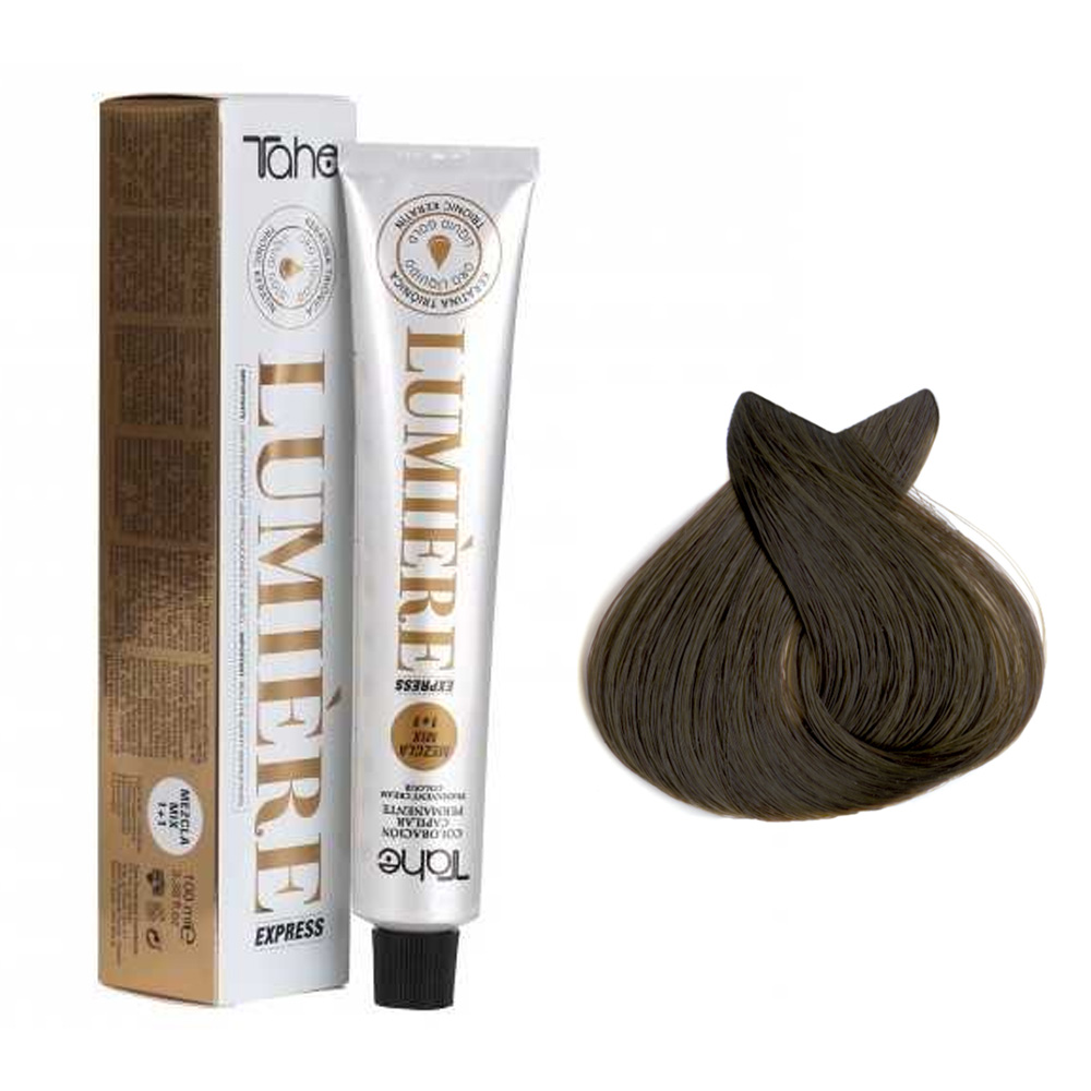 Tahe Lumiere Express 10M, expresowa farba do włosów siwych, 500.17, 100ml