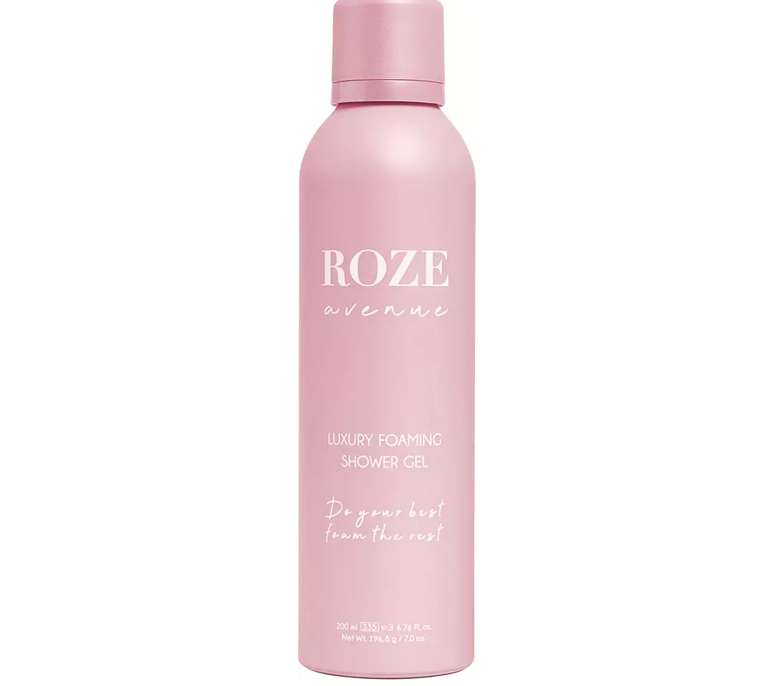 Roze Avenue Luxury Foaming, aksamitny żel do mycia ciała, 200ml