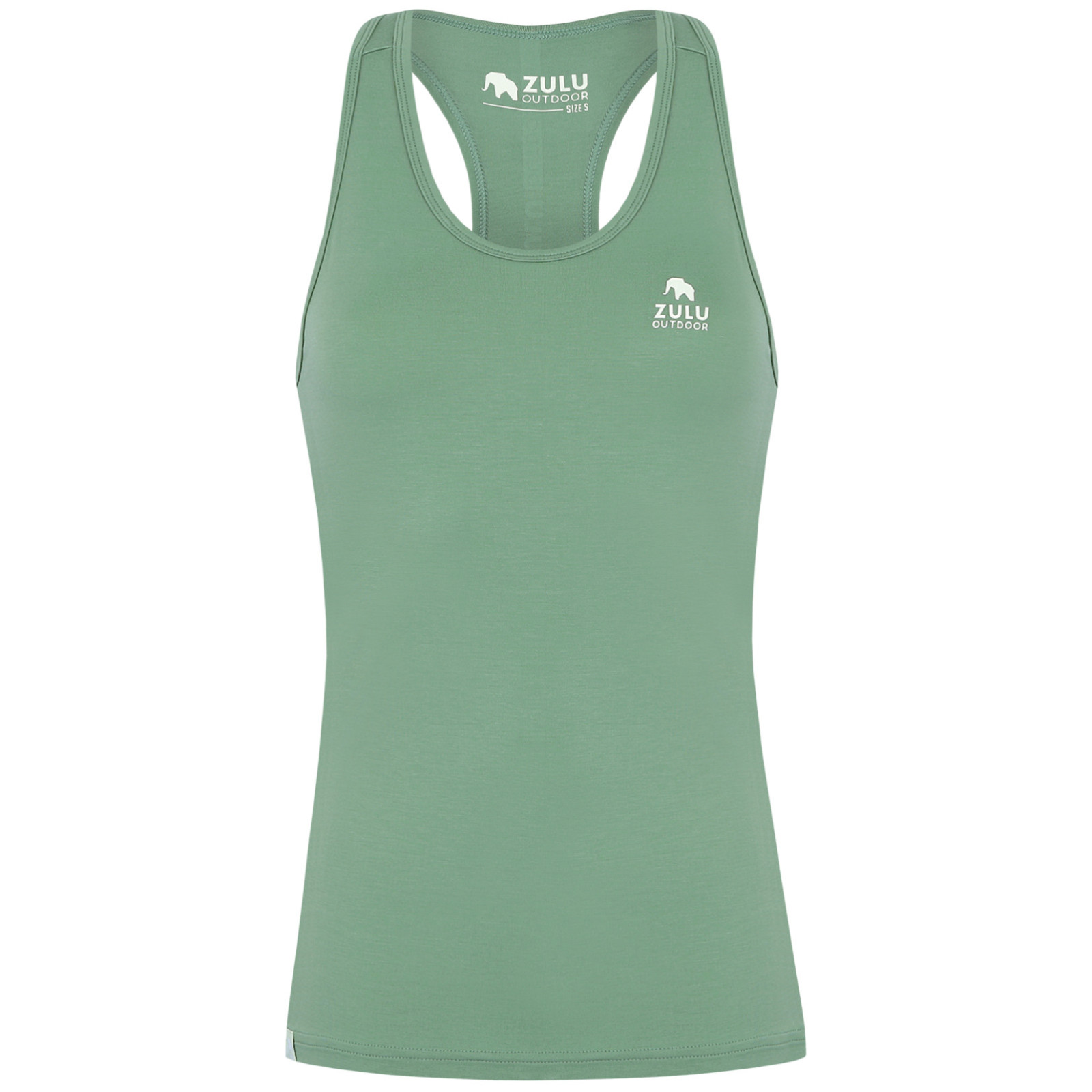 Damski podkoszulek Zulu Bambus Sporty 210 Rozmiar: XL / Kolor: zielony