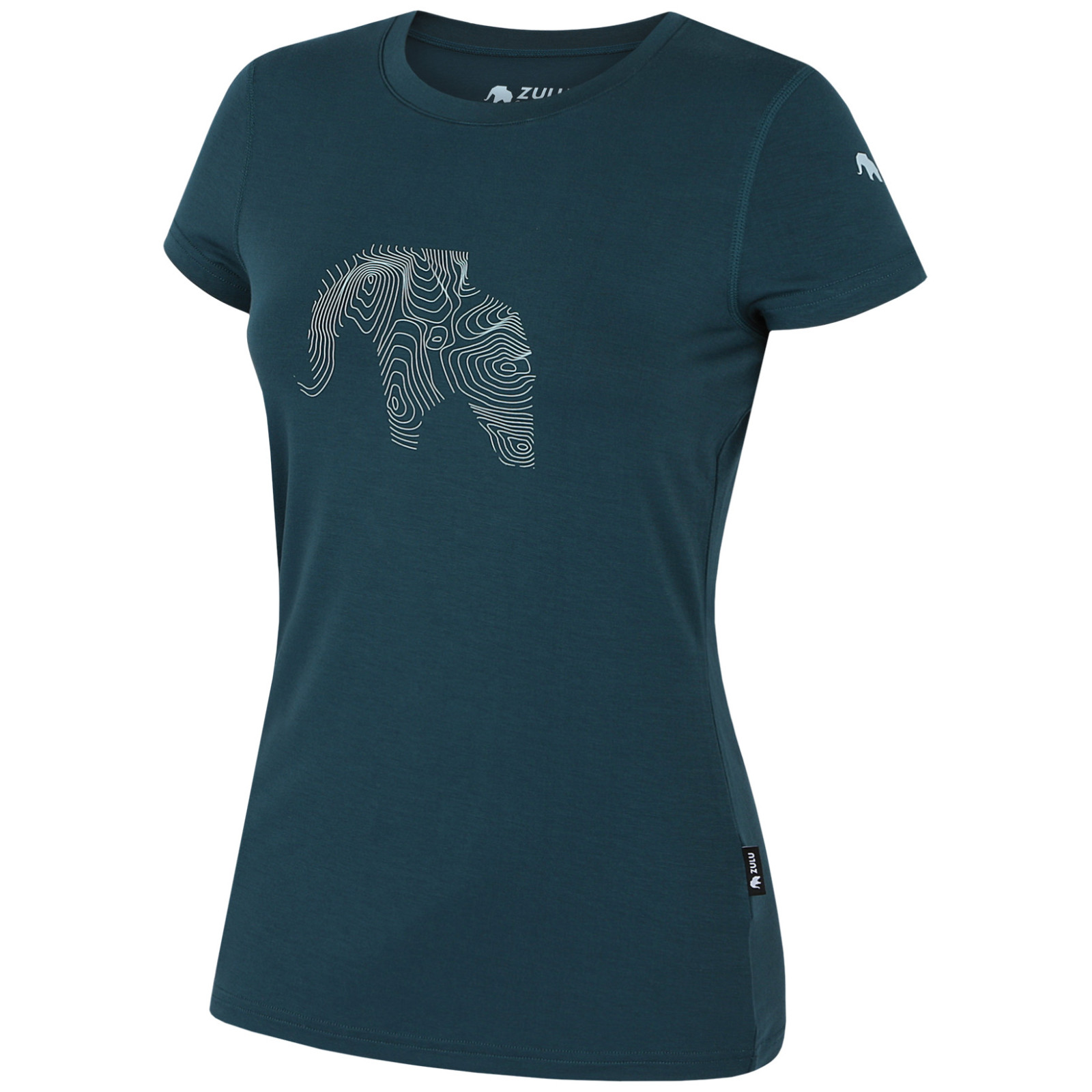 Koszulka damska Zulu Bambus Elephant 210 Short Rozmiar: XXL / Kolor: zielony