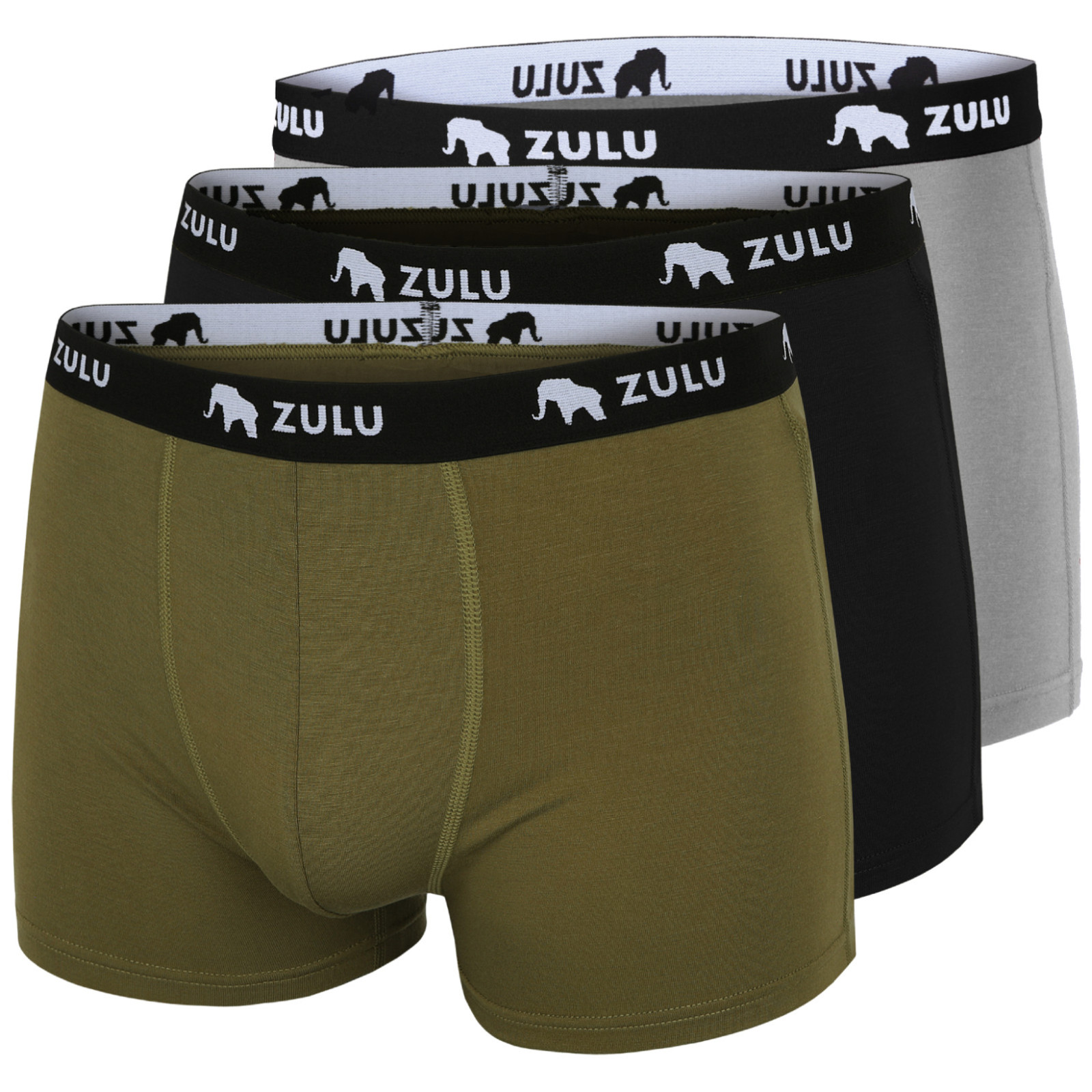 Męskie bokserki Zulu Bambus 210 3-pack Rozmiar: XXL / Kolor: mix5