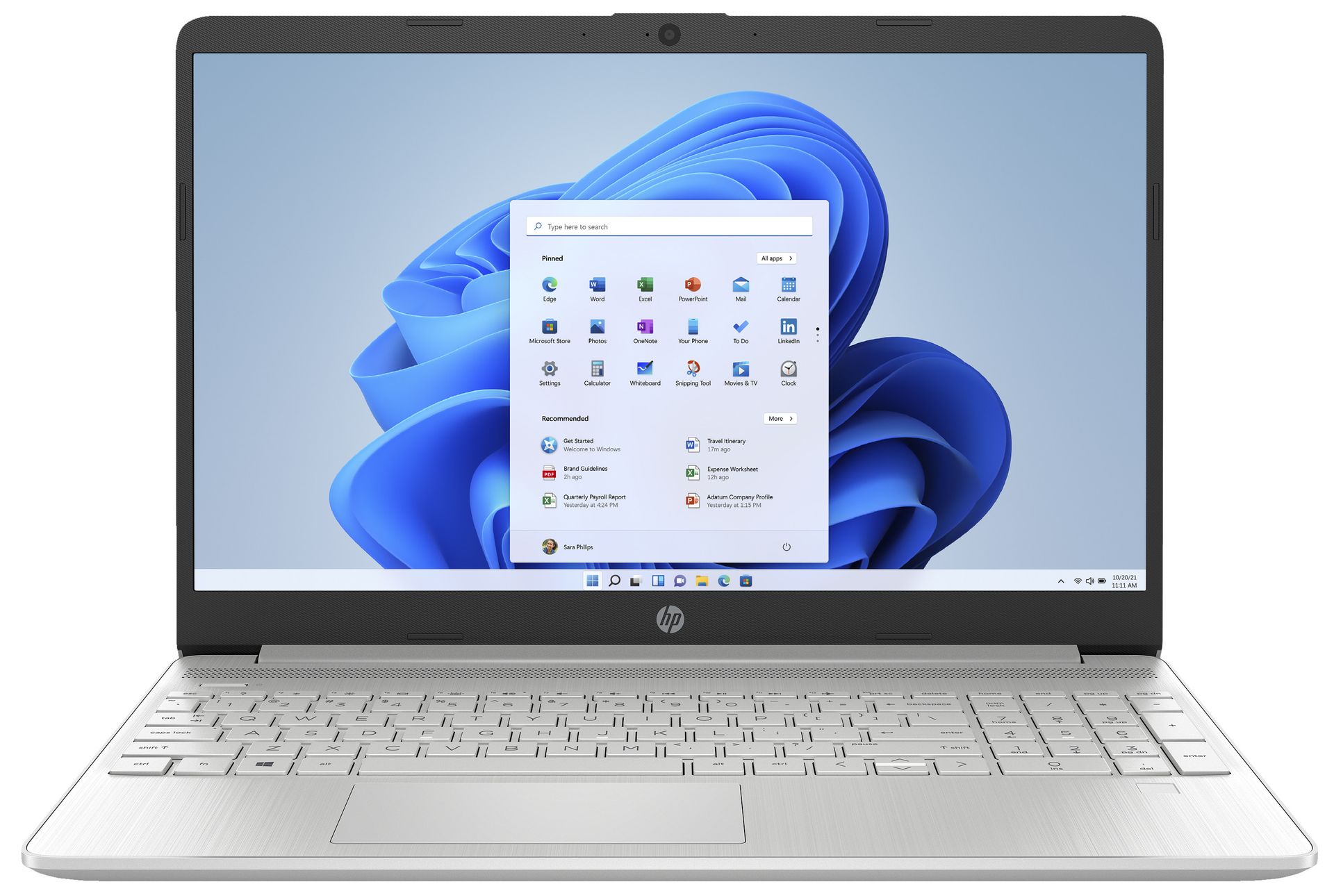HP 15s-eq2289nw Ryzen 3 5300U 15,6”FHD AG IPS 16GB SSD256 Radeon RX Vega 6 Cam720p 41Wh Win11 2Y Natural Silver 71X68EA_16GB