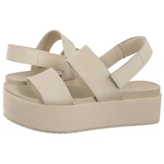 Sandały Flatform Sandal Sling In Triple Turtle Dove YW0YW01788 AEO (CK652-a) Calvin Klein