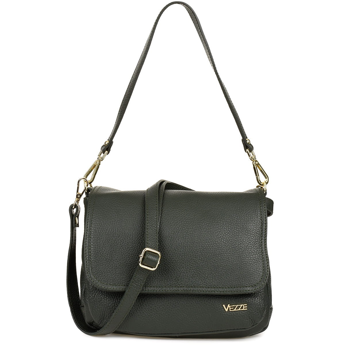 Torebka Skórzana Vezze Palmare Butelkowa