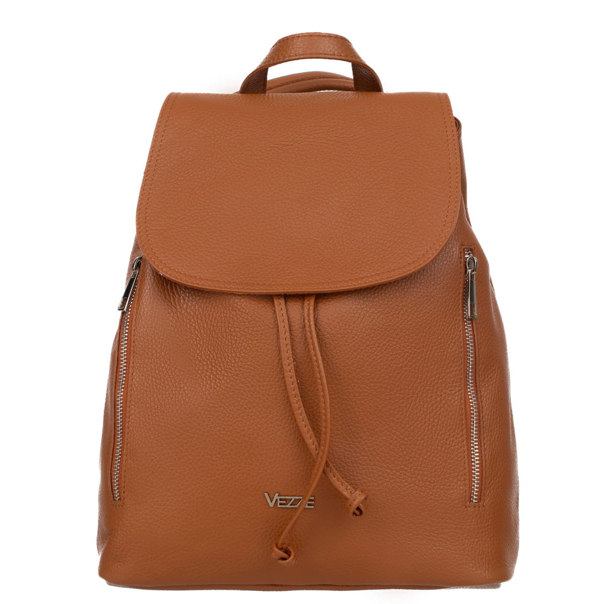 Plecak Skórzany Damski Vezze Campo Rudy