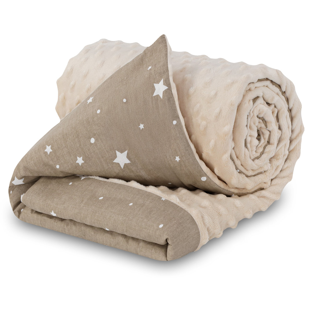 Kocyk Dziecięcy Kocyk-Przytulanka Kocyk Dziecięcy Kocyk Letni Z Pluszem 75 X 100 Cm - Kocyk Dziecięcy Kocyk Do Wózka Kocyki Dziecięce Kocyk Do Wózka