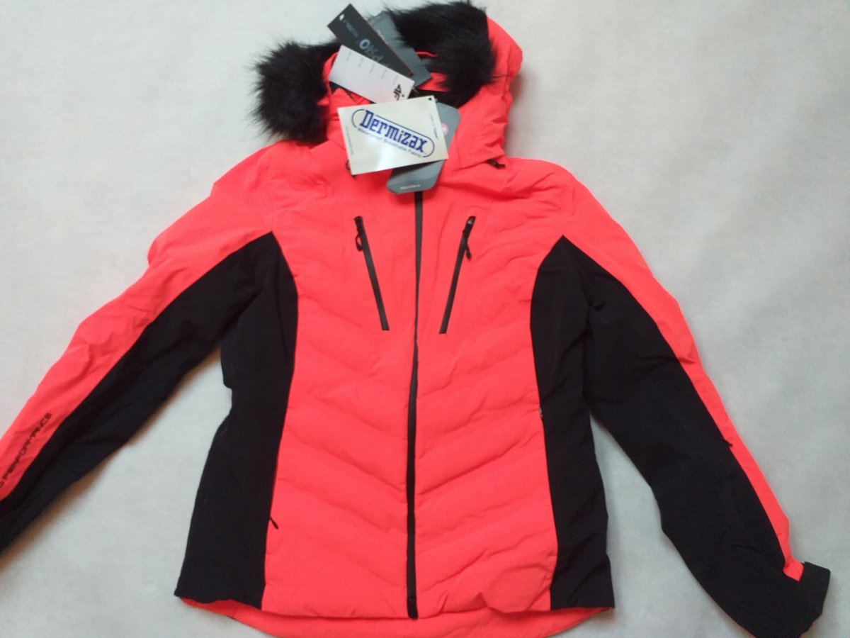 4F Kurtka narciarska damska M czerwony NEON