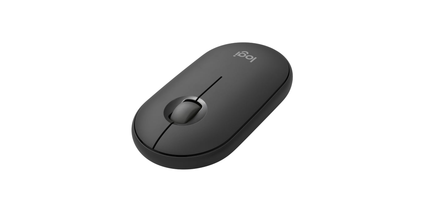Logitech 920-012208 klawiatura Dołączona myszka Uniwersalne RF Wireless + Bluetooth QWERTZ Niemiecki Grafitowy 920-012208