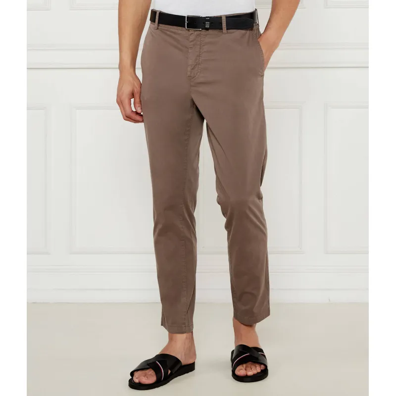 BOSS ORANGE Spodnie chino DS-5 Tapered fit