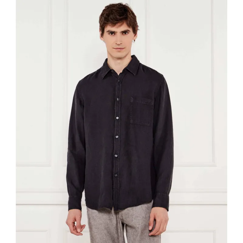 BOSS ORANGE Lniana koszula Relegant_6 | Regular Fit