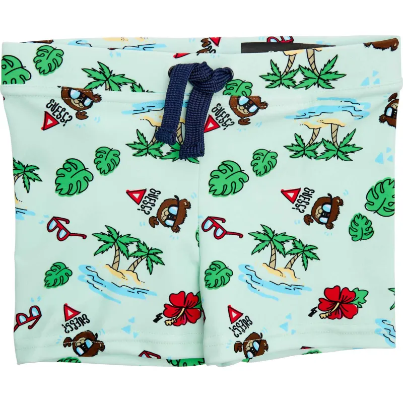Guess Szorty kąpielowe Regular Fit