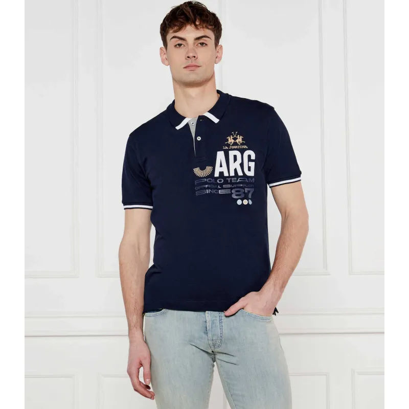 La Martina Polo Regular Fit stretch pique