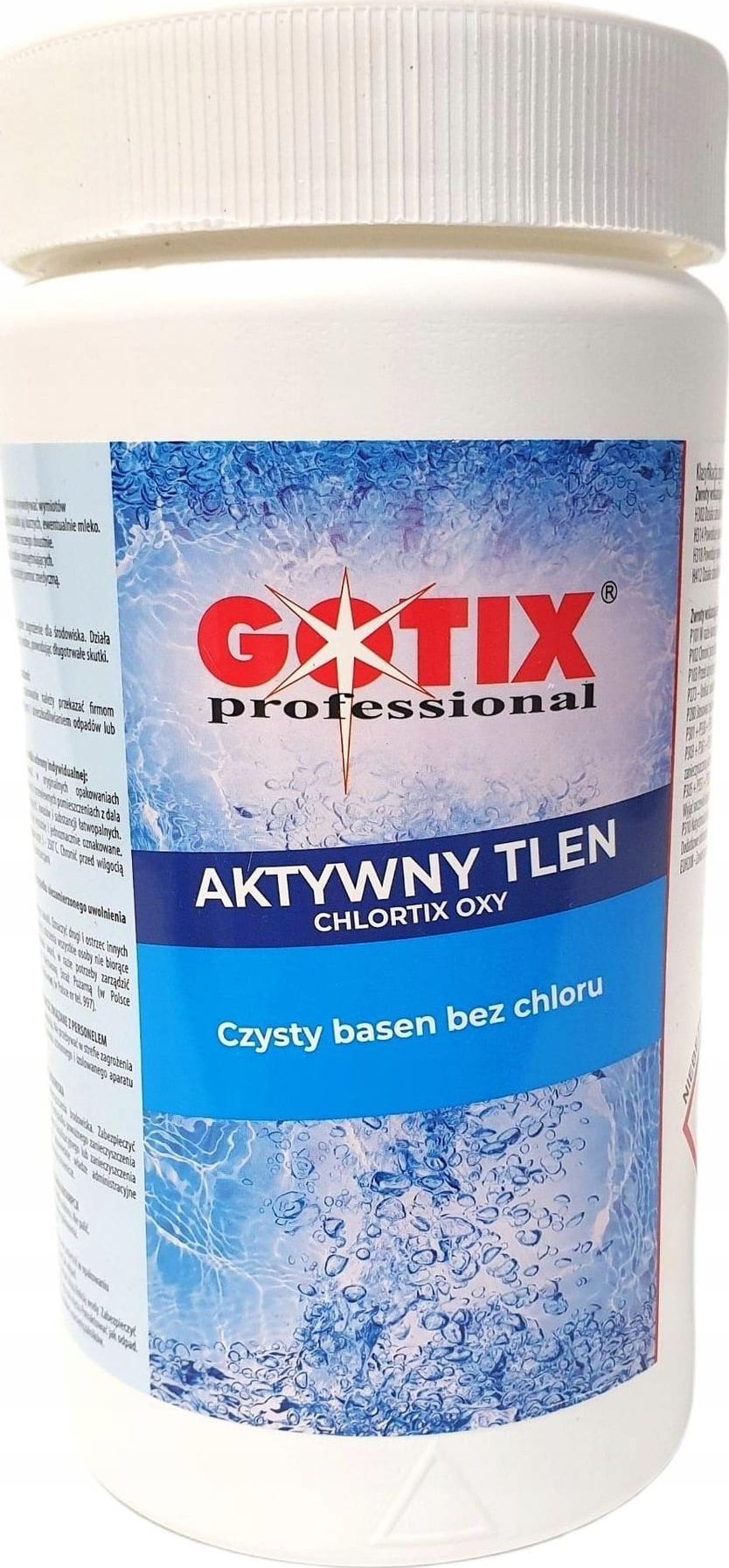 Aktywny Tlen do Basenu Bakteriobójczy 1kg