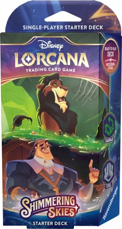 Ravensburger Disney Lorcana Set05 starter deck set A