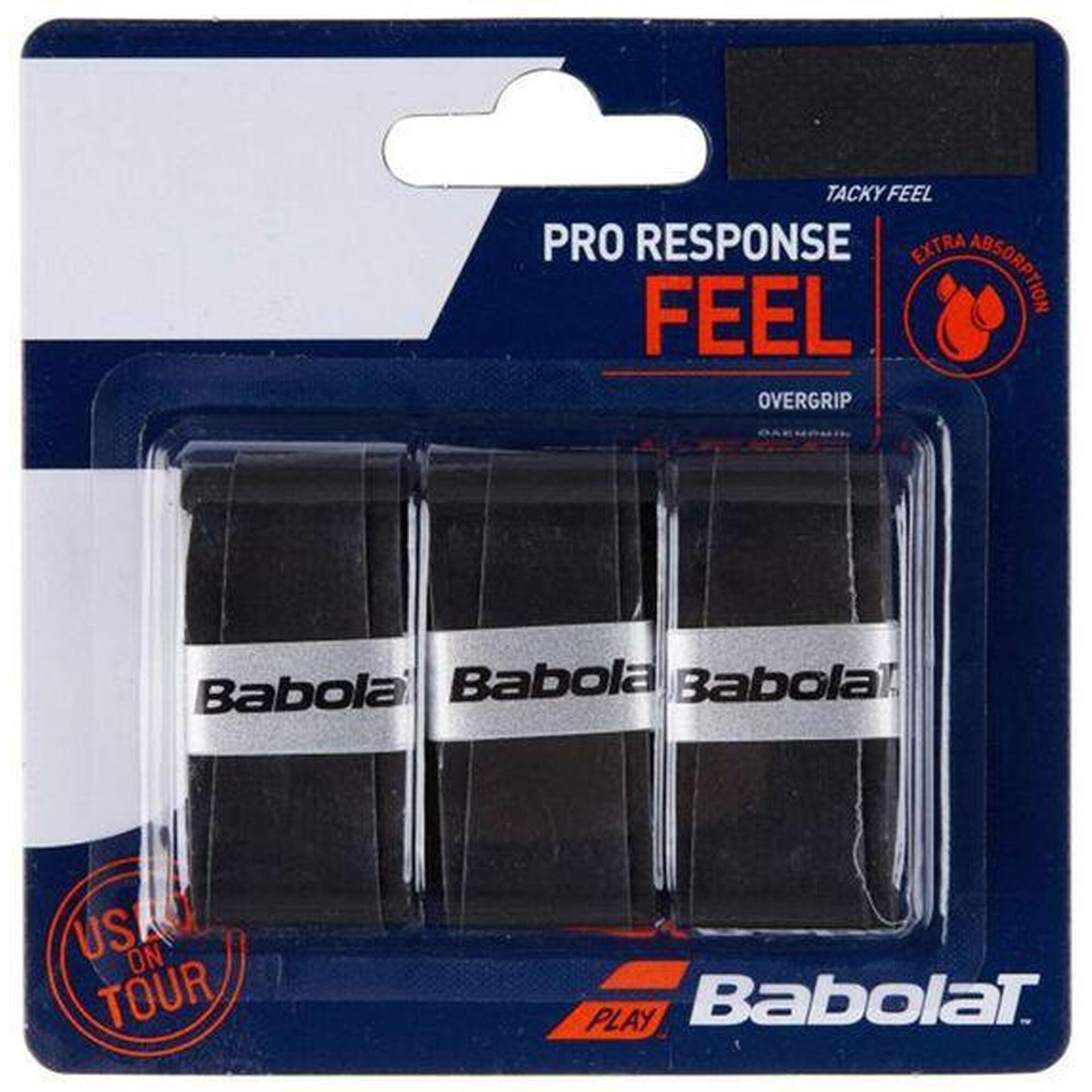 Owijka Tenisowa Babolat Pro Response Feel Czarne