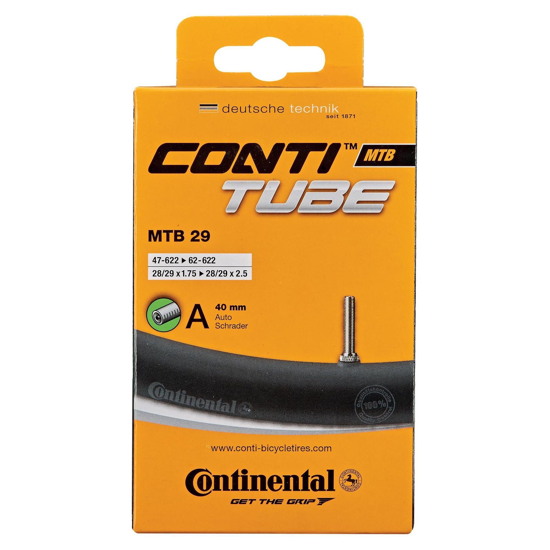 Continental Prophete wentyl samochodowy opony rowerowe Tube, czarny 2077814