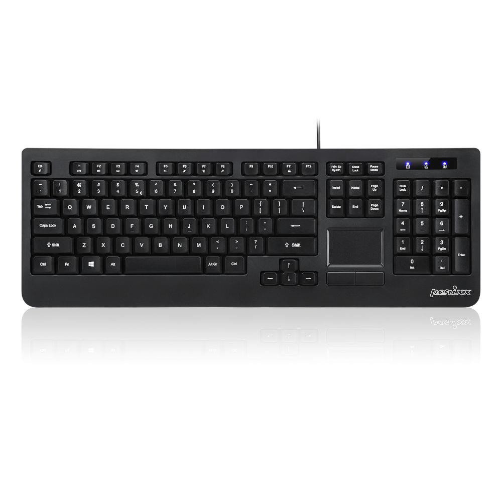 Perixx periboard-513 ii + touchpad czarna