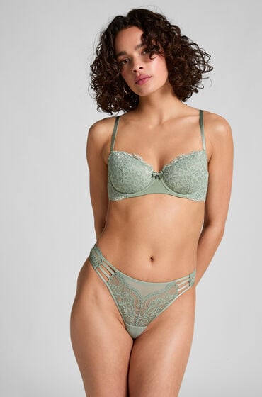 Hunkemöller Stringi Briar Zielony