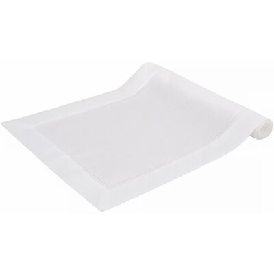 Bieżnik MY HOME Jacquard 40 x 150 cm Biały