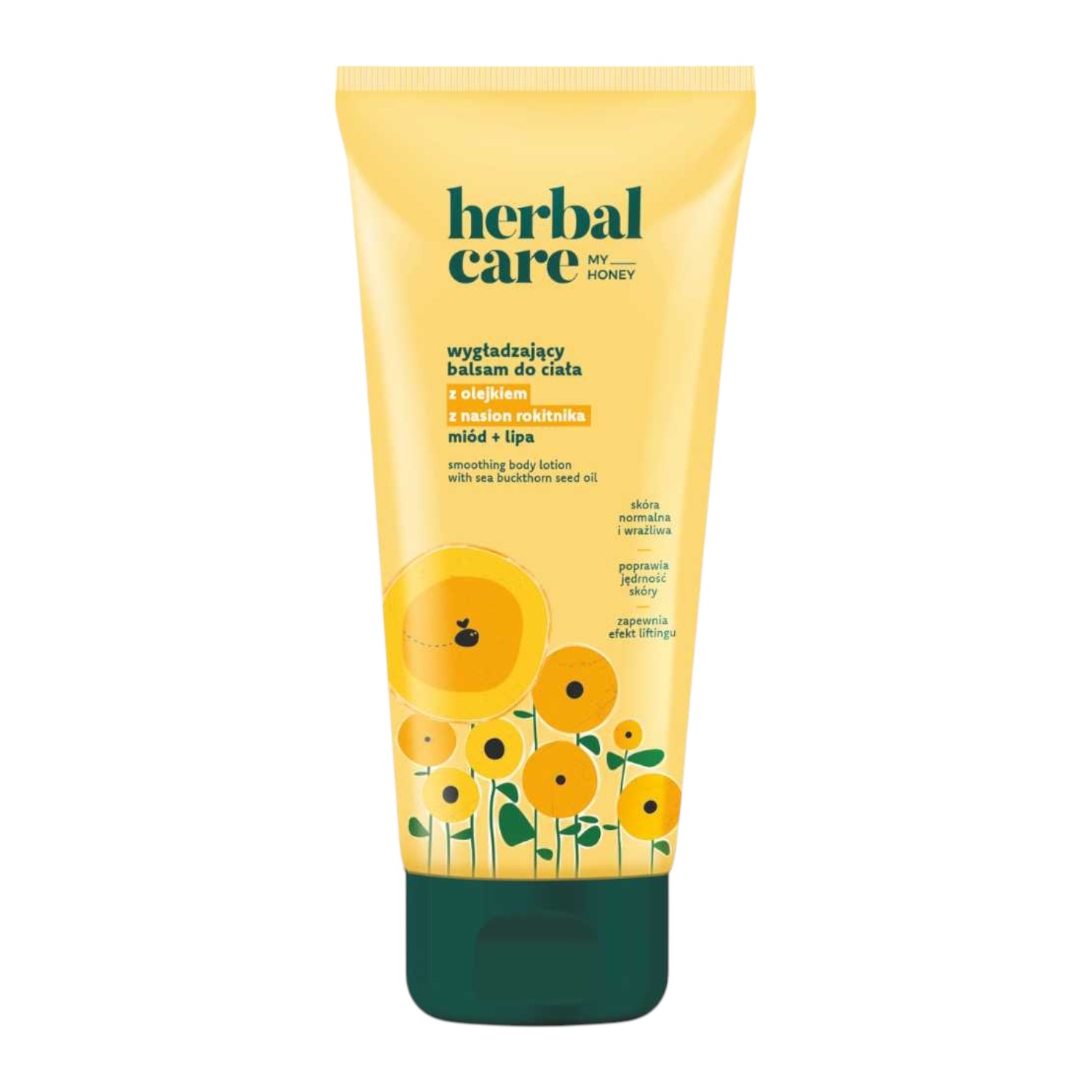 Herbal Care My Honey Wygładzający Balsam do ciała z olejkiem z nasion rokitnika miód+lipa