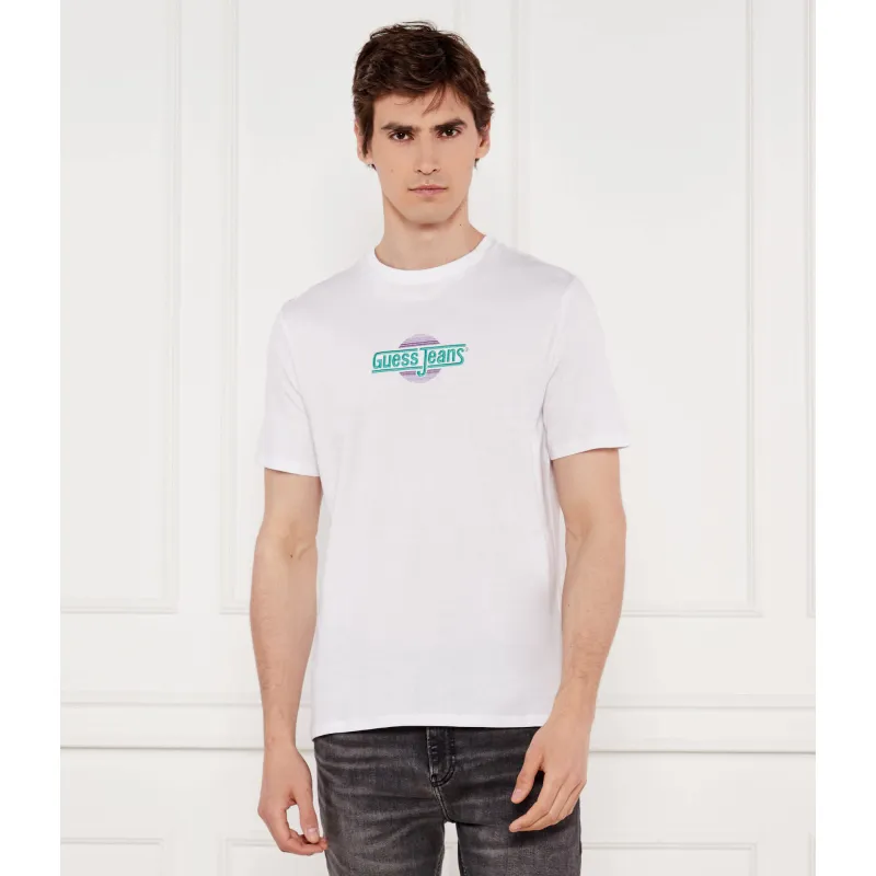 Guess Jeans T-shirt SUNSET Slim Fit