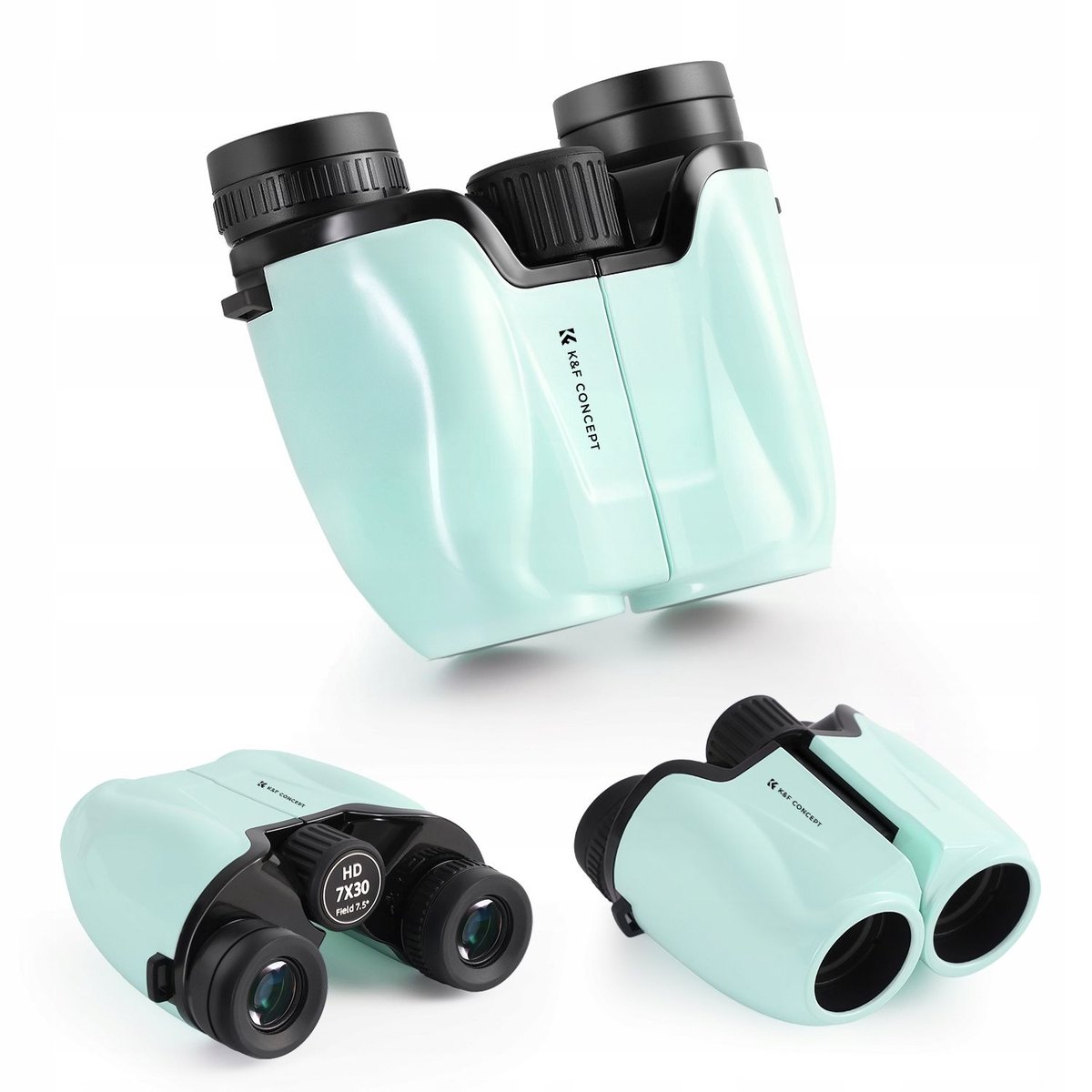 Lornetka Mini K&f Concept Zoom 7x 30mm 7x30 Ip65 Bak4 + Etui / Kf33.094