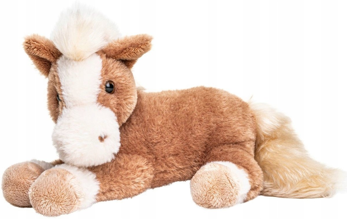 Maskotka Konik Łaciaty Leżący Koń - 40/28cm