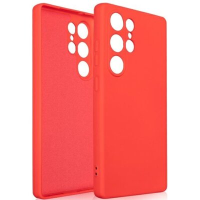 Etui BELINE Silicone do Samsung Galaxy S25 Ultra Czerwony