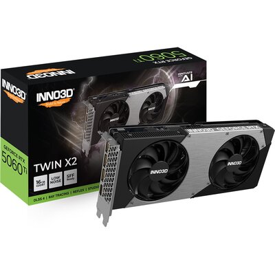 INNO3D GeForce RTX 5060 Ti Twin X2 16GB DLSS 4 N506T2-16D7-191073N