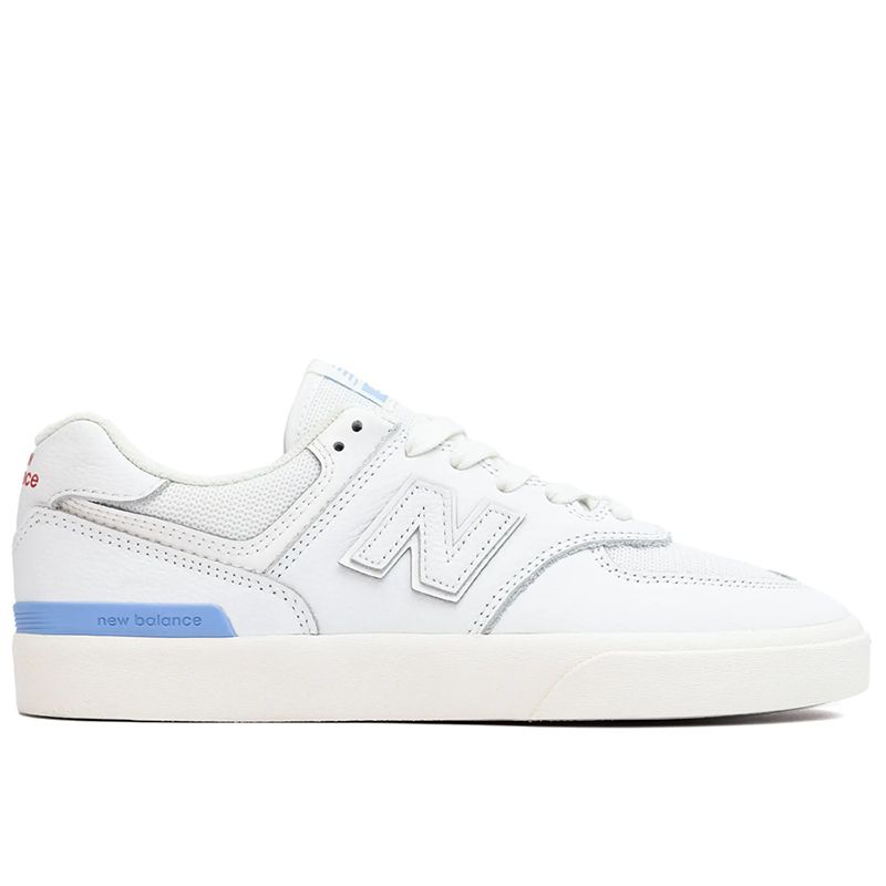 Buty męskie New Balance Numeric NM574VWR - białe