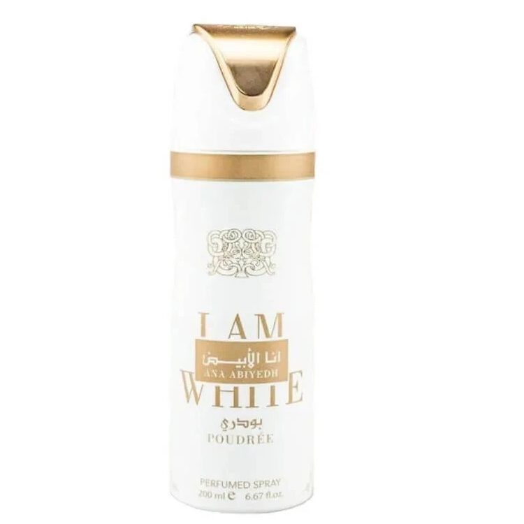LATTAFA Ana Abiyedh Poudree DEO spray 200ml