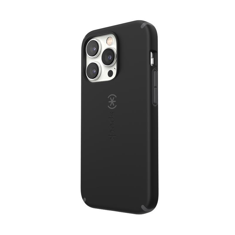 Speck CandyShell Pro - Etui iPhone 14 Pro z powłoką MICROBAN (Black / Slate Grey)