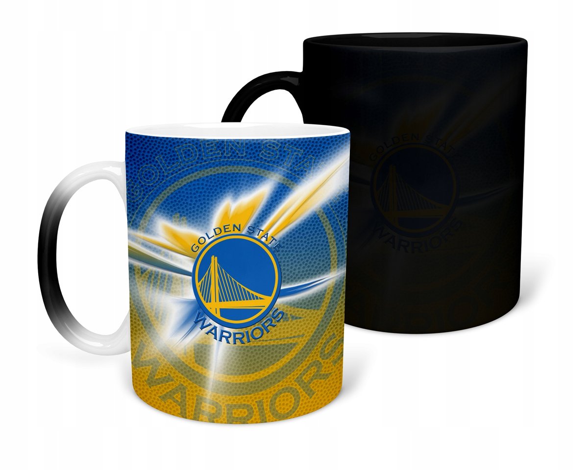 KUBEK MAGICZNY Z NADRUKIEM-PREZENT GOLDEN STATE RÓŻNE WZORY DO WYBORU+IMIĘ