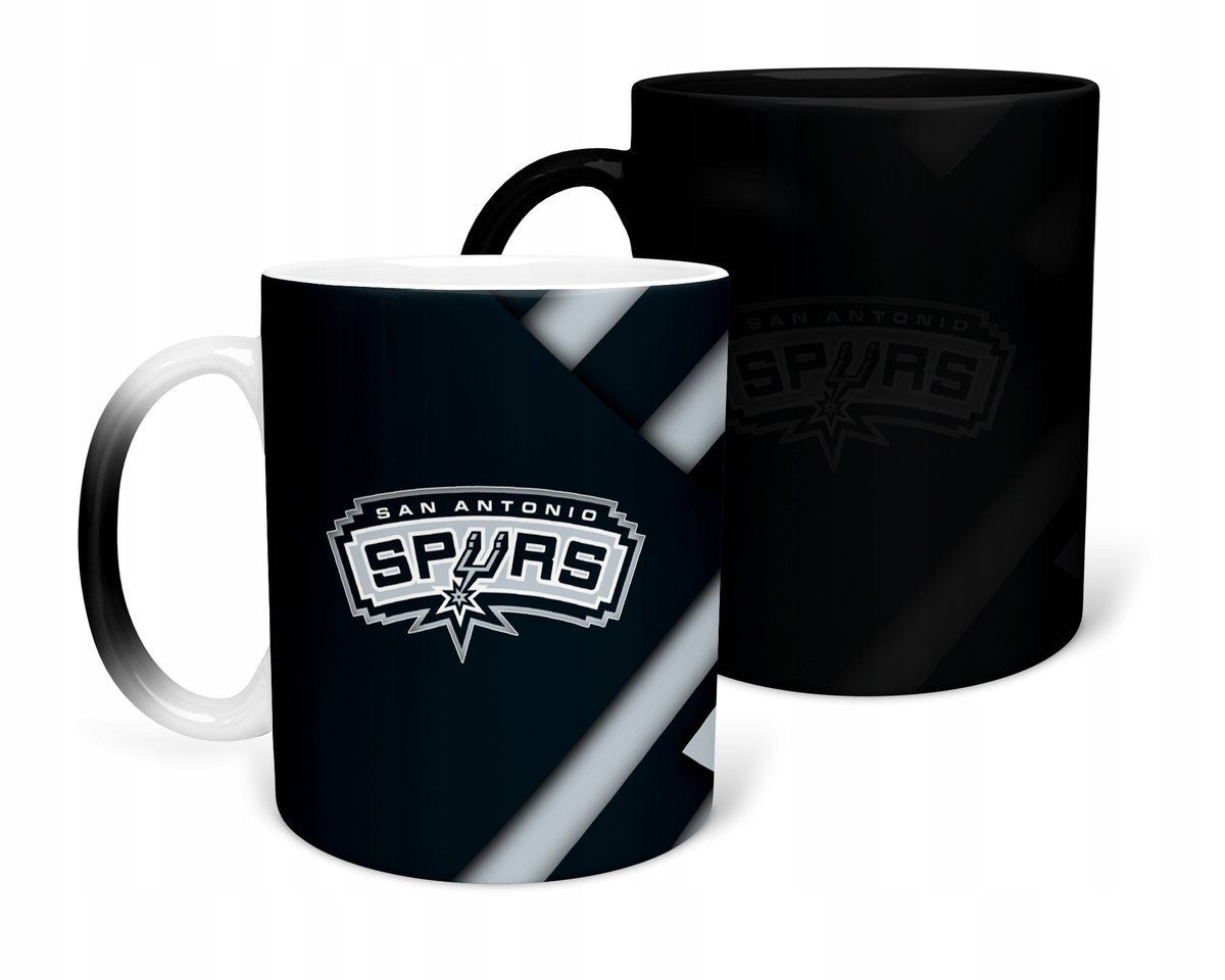KUBEK MAGICZNY Z NADRUKIEM-PREZENT NBA SA SPURS RÓŻNE WZORY DO WYBORU+IMIĘ
