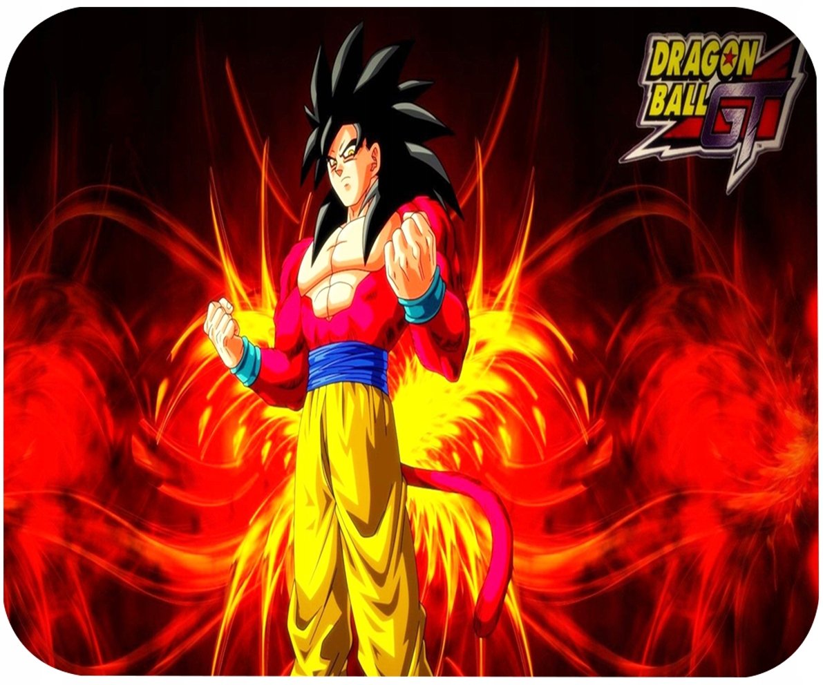 PODKŁADKA POD MYSZKĘ Z DRAGONBALL VEGETA ANIME PREZENT -TEKST -20X24