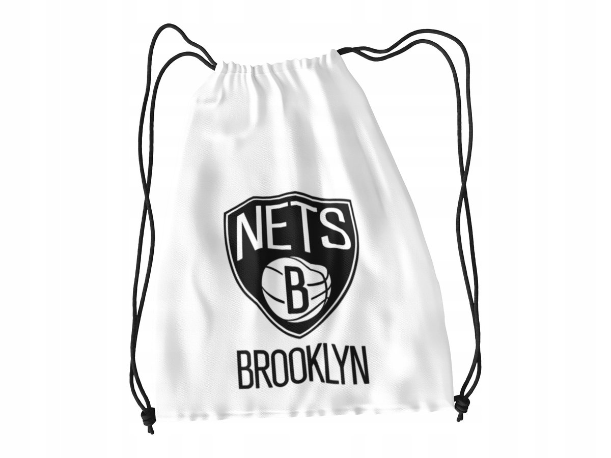 WOREK DO SZKOŁY WF/BUTY NETS BROOKLYN+IMIĘ