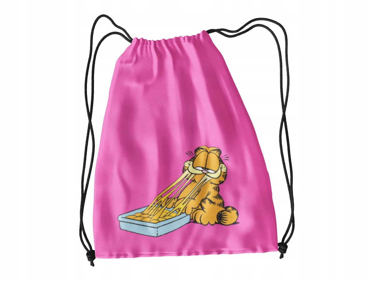 WOREK DO SZKOŁY WF/BUTY GARFIELD + IMIĘ