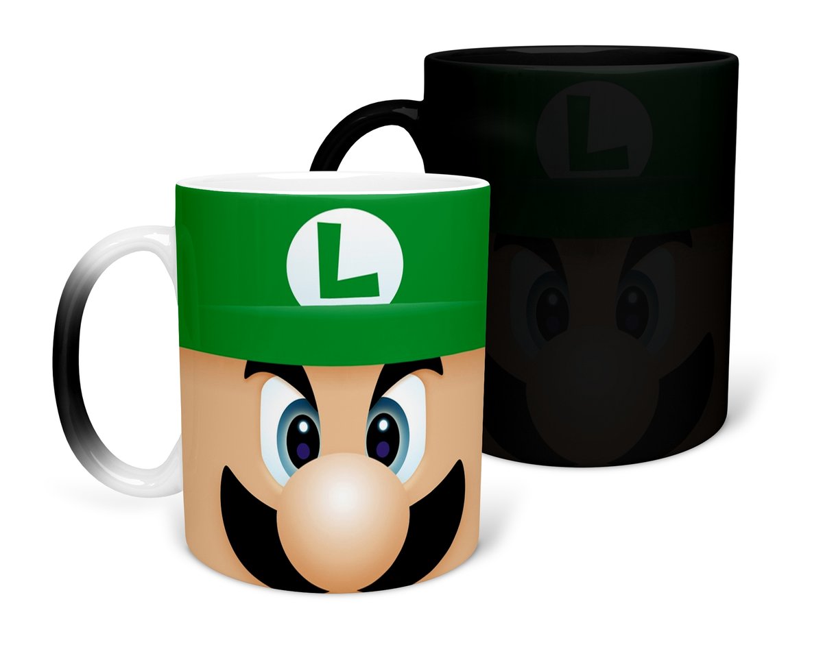 KUBEK MAGICZNY Z NADRUKIEM-PREZENT SUPER MARIO RÓŻNE WZORY DO WYBORU+ IMIĘ