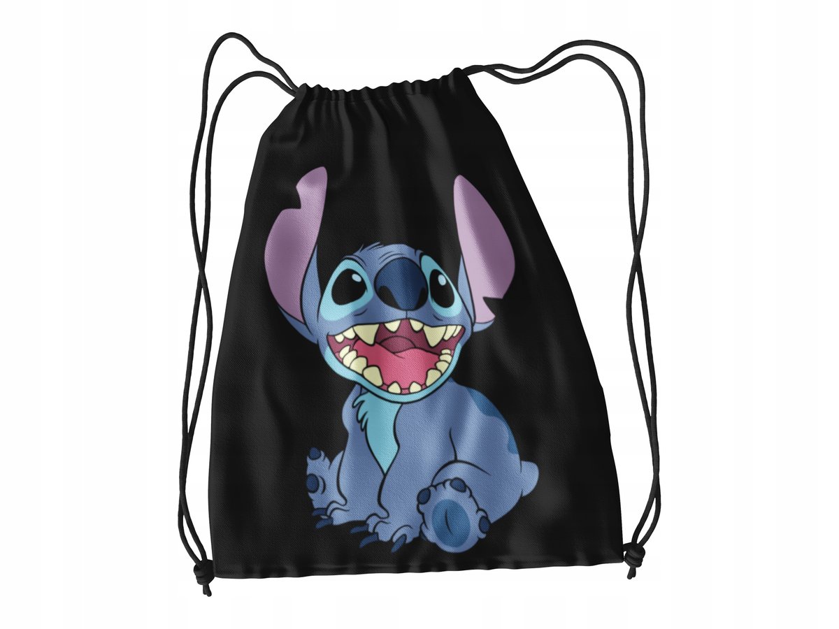 WOREK DO SZKOŁY WF/BUTY STITCH + IMIĘ