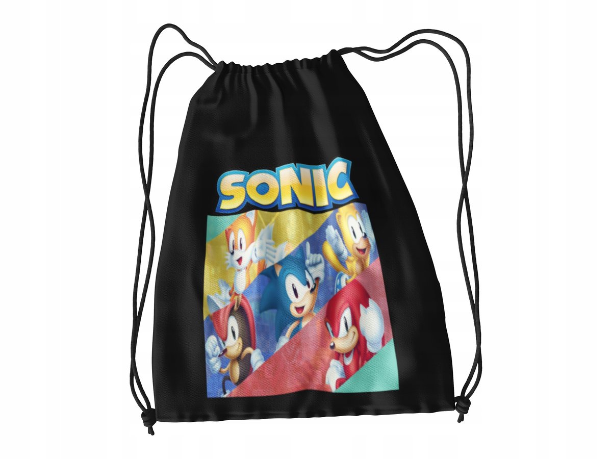 WOREK DO SZKOŁY WF/BUTY SONIC+ IMIĘ