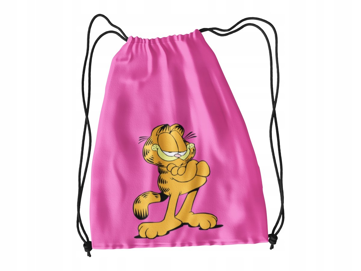 WOREK DO SZKOŁY WF/BUTY GARFIELD + IMIĘ