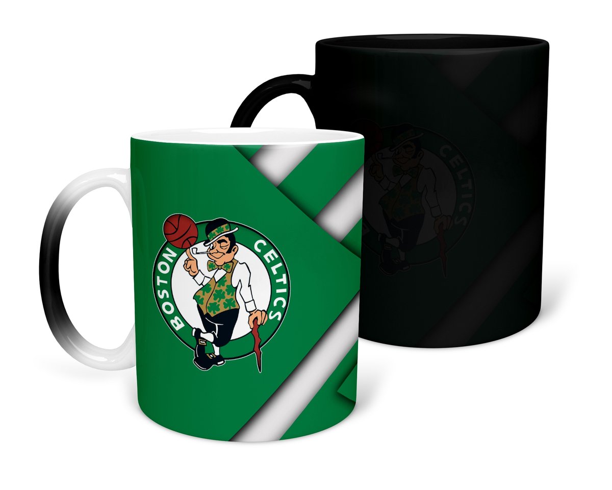 KUBEK MAGICZNY Z NADRUKIEM-PREZENT BOSTON CELTIC RÓŻNE WZORY DO WYBORU+IMIĘ