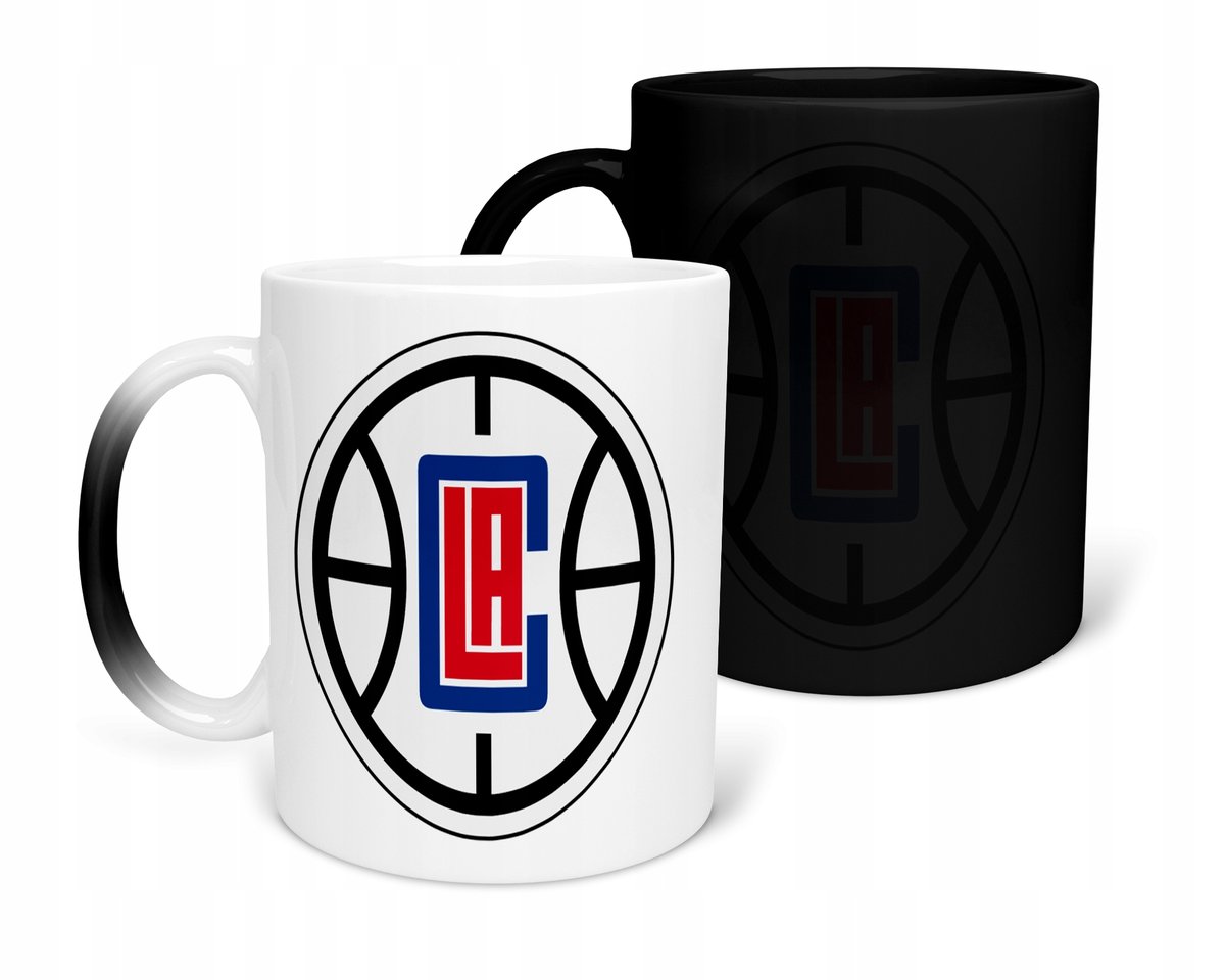KUBEK MAGICZNY Z NADRUKIEM-PREZENT LA CLIPPERS RÓŻNE WZORY DO WYBORU+IMIĘ