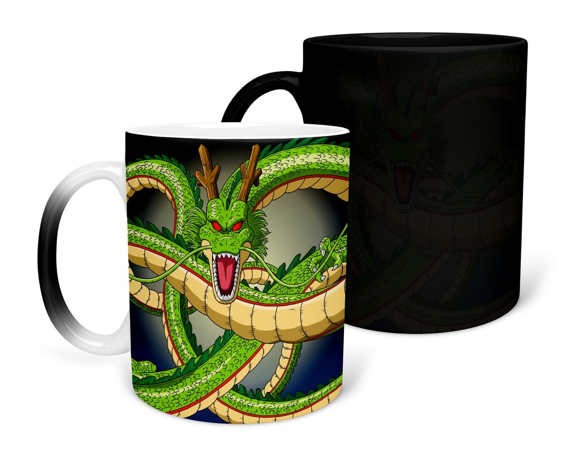 KUBEK MAGICZNY Z NADRUKIEM-PREZENT DRAGONBALL RÓŻNE WZORY DO WYBORU+ IMIĘ