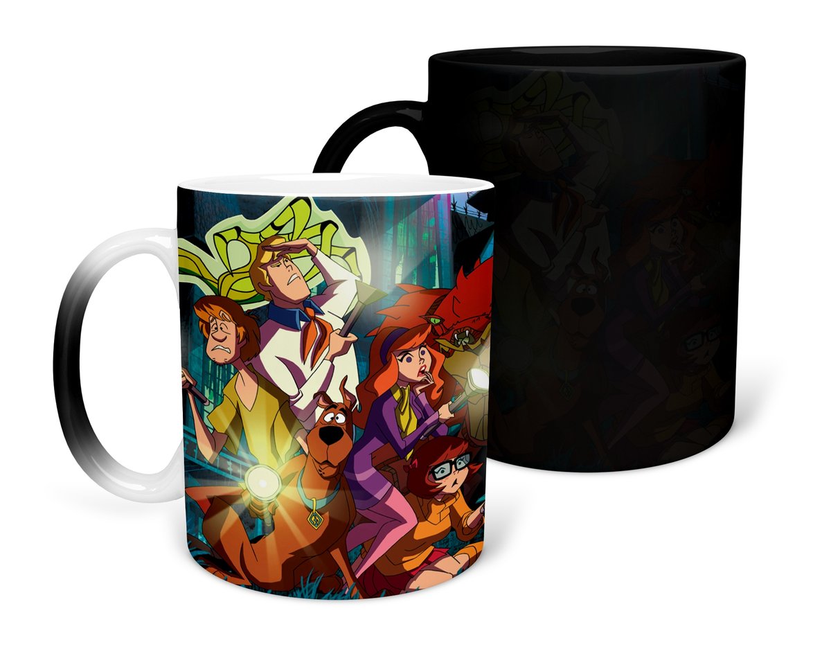 KUBEK MAGICZNY Z NADRUKIEM- PREZENT SCOOBY DOO RÓŻNE WZORY DO WYBORU+ IMIĘ