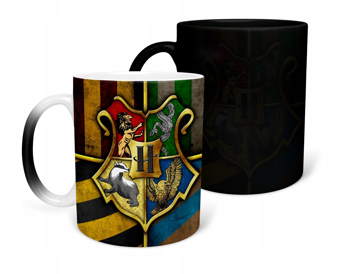 KUBEK MAGICZNY Z NADRUKIEM-CZARODZIEK MAGIA WZORY DO WYBORU+IMIĘ